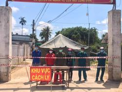 19 giờ tối 13-7, huyện Lắk gỡ phong tỏa hai khu dân cư tại xã Đắk Liêng