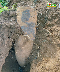 Di dời thành công quả bom tại xã Thuận An