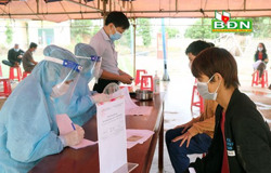 Đắk R’lấp xét nghiệm hơn 1.100 mẫu test nhanh và PCR