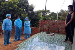 Huyện Krông Năng thực hiện giãn cách xã hội theo Chỉ thị 15 từ chiều 19-7