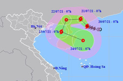 Bão số 3 dự báo có hướng đi dị thường