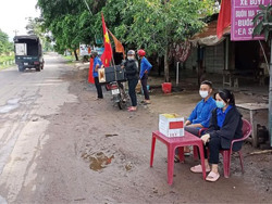 Đoàn viên, thanh niên huyện Ea Súp xung kích phòng, chống dịch COVID-19