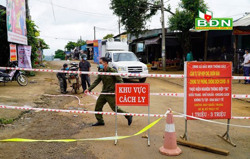 Thiết lập cách ly y tế vùng có dịch toàn bộ xã Đắk Wer