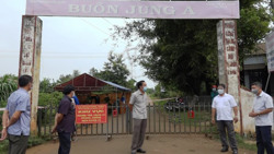 Huyện Cư Kuin: Khẩn trương truy vết, dập dịch
