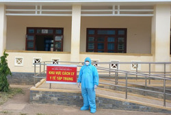 Huyện Krông Bông: Đưa vào sử dụng 5 khu cách ly tập trung