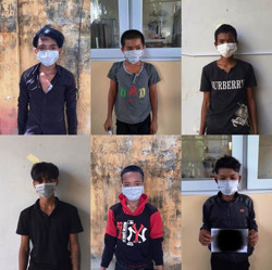 Huyện Cư Kuin: Xử lý nhóm thanh thiếu niên vi phạm quy định chống dịch