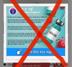 Cảnh giác nhắn tin mạo danh Bộ Y tế lừa phát tiền trợ cấp Covid-19