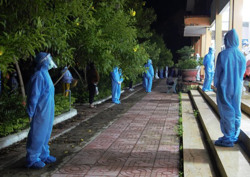 40 thanh niên tình nguyện tham gia hỗ trợ công tác đón công dân về Đắk Lắk