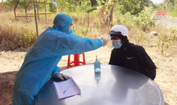 Huyện Ea Kar tái khởi động chốt kiểm soát liên ngành phòng, chống dịch COVID-19