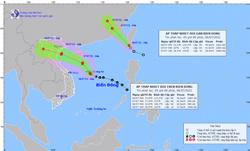Áp thấp nhiệt đới trên Biển Đông, Tây Bắc Bộ có mưa rào và dông