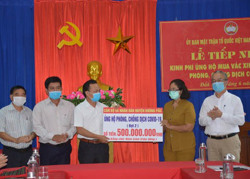Các địa phương, doanh nghiệp tiếp tục ủng hộ kinh phí phòng chống COVID - 19