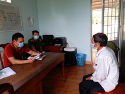 Công an xã Cư Kbang bắt đối tượng truy nã nguy hiểm