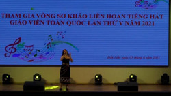 Đắk Lắk có 2 giáo viên đoạt giải “Liên hoan tiếng hát giáo viên toàn quốc lần thứ V” năm 2021.