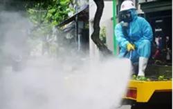 Bộ Y tế yêu cầu không phun hóa chất khử khuẩn ngoài trời, không phun vào người