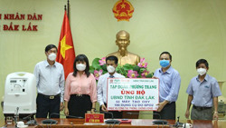 UBND tỉnh tiếp nhận hỗ trợ phòng, chống dịch COVID-19