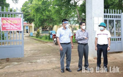 Huyện Cư Kuin: Bố trí cho cán bộ, nhân viên, người lao động thường trú tại TP. Buôn Ma Thuột và huyện Krông Búk làm việc tại nhà