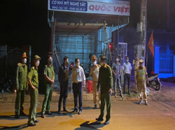 Huyện Krông Búk thành lập 10 chốt kiểm soát phòng, chống dịch 