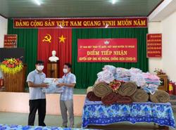 Ủy ban MTTQ Việt Nam huyện Cư M’gar: Huy động 800 triệu đồng và nhiều nhu yếu phẩm hỗ trợ chống dịch