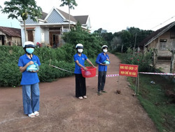 Thiết lập vùng cách ly y tế tại buôn Sang A, xã Ea H’đing, huyện Cư M’gar