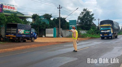 Bảo đảm trật tự an toàn giao thông trong dịp Lễ Quốc khánh 2-9