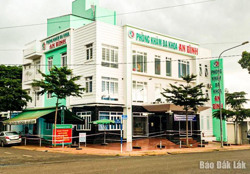 Phong tỏa Phòng khám An Bình (thị trấn Quảng Phú, huyện Cư M’gar)