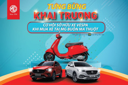 MG Buôn Ma Thuột chính thức khai trương đại lý 3S