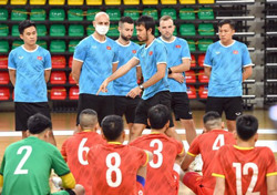 Tuyển futsal Việt Nam quyết thắng Panama