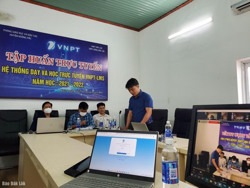 Bảo đảm đường truyền phục vụ dạy, học trực tuyến