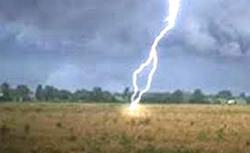 Một người ở Cư Jút chết do sét đánh