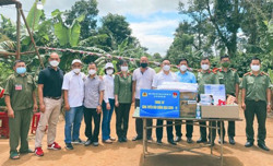 Tuổi trẻ Công an tỉnh hỗ trợ hơn 1.000 túi an sinh cho người dân bị ảnh hưởng của dịch bệnh