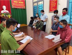 Phát hiện nhóm đối tượng tụ tập ăn nhậu trong thời gian giãn cách xã hội