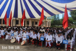 Tổ chức khai giảng năm học 2021 - 2022 an toàn, gọn nhẹ, thiết thực