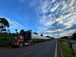 Tổng cục Đường bộ Việt Nam thu hồi giấy phép xe chở thiết bị điện gió của Trung Nam Group