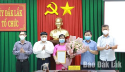 Công bố Quyết định bổ nhiệm Phó Trưởng Ban Tổ chức Tỉnh ủy