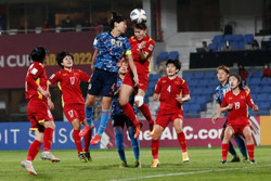 Đội tuyển nữ Việt Nam quyết thắng Myanmar