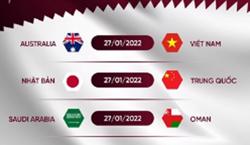 Lịch thi đấu bảng B vòng loại thứ 3 World Cup