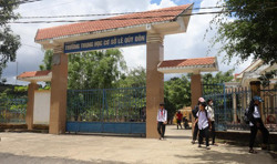 Huyện Lắk: Thành lập Trường Tiểu học và THCS Lê Đình Chinh