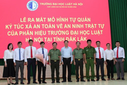 Ra mắt mô hình tự quản “Ký túc xá an toàn về an ninh trật tự”