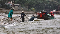 Áp thấp nhiệt đới cách Quảng Ngãi - Bình Định khoảng 330 km