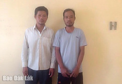 Công an huyện Lắk truy bắt nhanh hai đối tượng trộm cắp