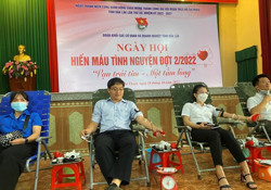 Tiếp nhận 366 đơn vị máu trong Ngày hội hiến máu tình nguyện đợt 2 năm 2022