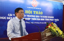 Hội thảo Cải thiện môi trường đầu tư kinh doanh – thúc đẩy doanh nghiệp phát triển