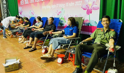 Huyện Krông Năng: Hơn 500 người tham gia hiến máu tình nguyện