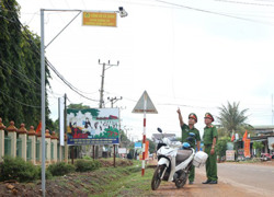 “Mắt thần” bảo vệ an ninh trật tự ở huyện Ea H’leo
