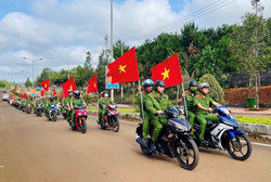 Công an tỉnh Đắk Nông ra quân tấn công, trấn áp tội phạm