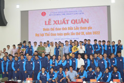 Đoàn thể thao Đắk Lắk xuất quân, lên đường làm nhiệm vụ