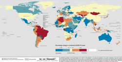 COVID-19: WHO tô đậm nhiều nước châu Á, khu vực có Việt Nam dẫn đầu về số ca