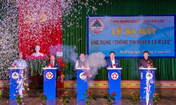 Huyện Ea H’leo ra mắt ứng dụng “Thông tin huyện Ea H’leo”