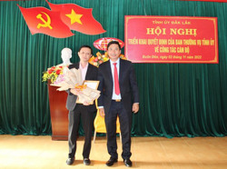 Đồng chí Phạm Trung Nghĩa giữ chức Phó Bí thư Huyện ủy Buôn Đôn