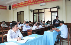 Huyện Ea Kar: Họp Ban Chỉ đạo Dự án đường cao tốc Khánh Hòa - Buôn Ma Thuột đoạn qua địa bàn huyện